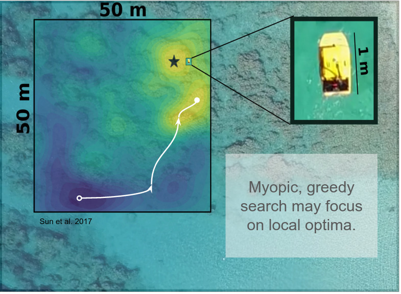 Greedy sampling can lead to poor convergence