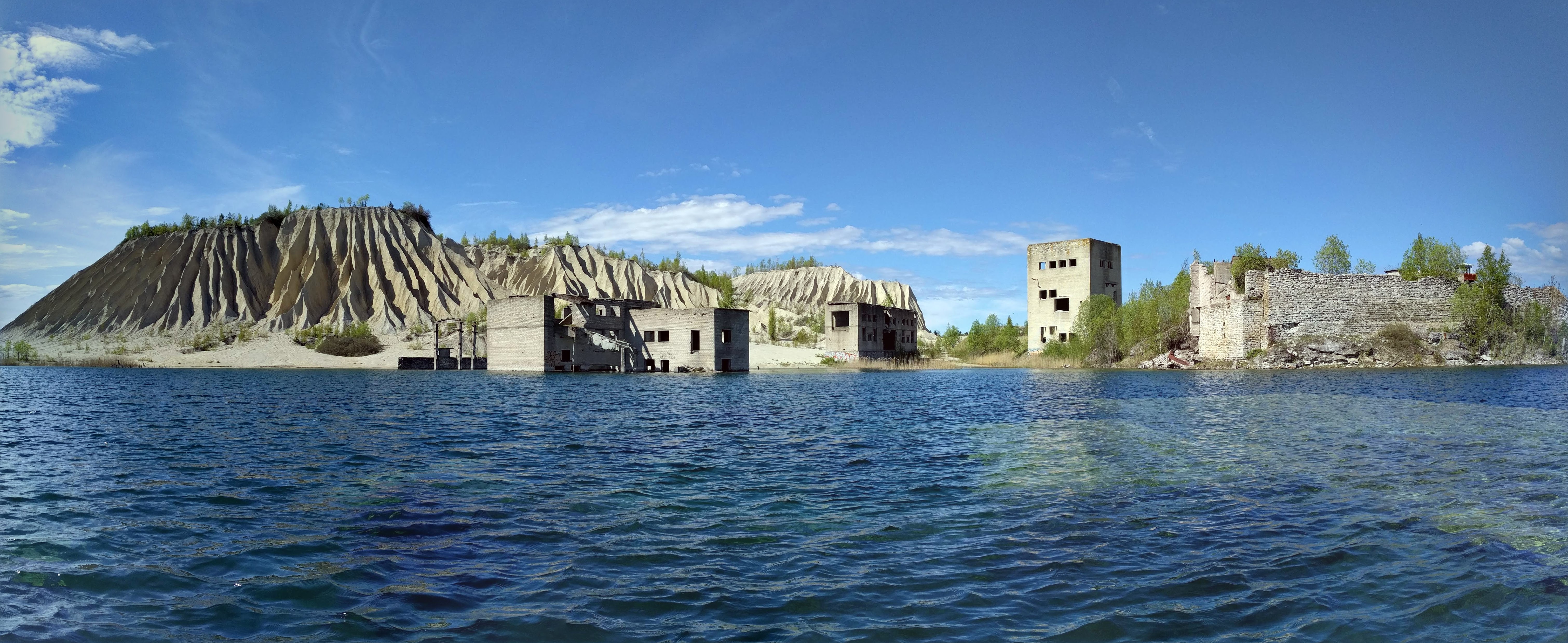 Rummu Quarry Lake.